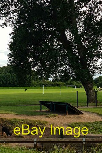 Photo 6x4 old bmx ramp - old, long