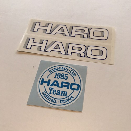 Haro ramp rider 1985 decal - rider,